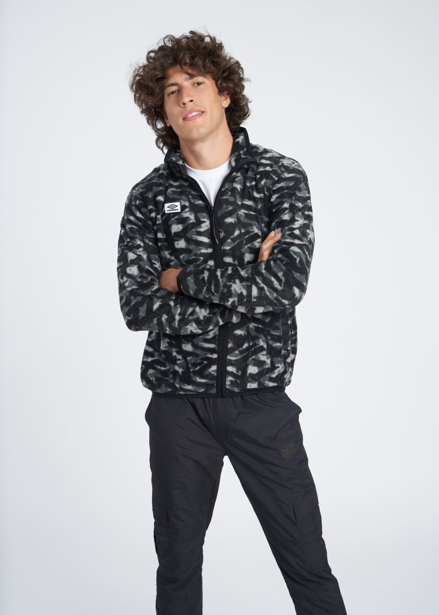JAQUETA DE LÃ POLAR UMBRO UTILITÁRIA