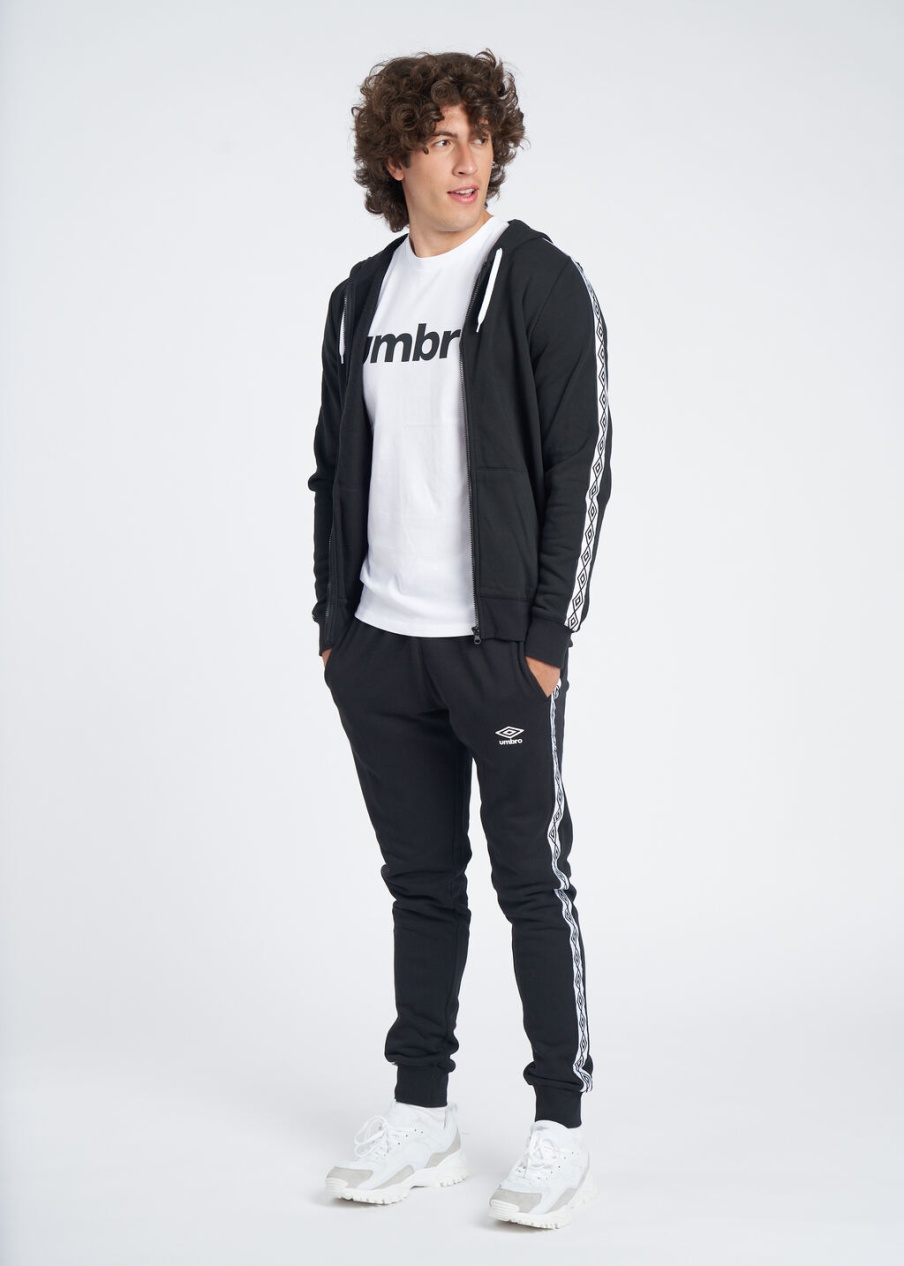 CALÇA JOGGER UMBRO FW TAPED PRETA
