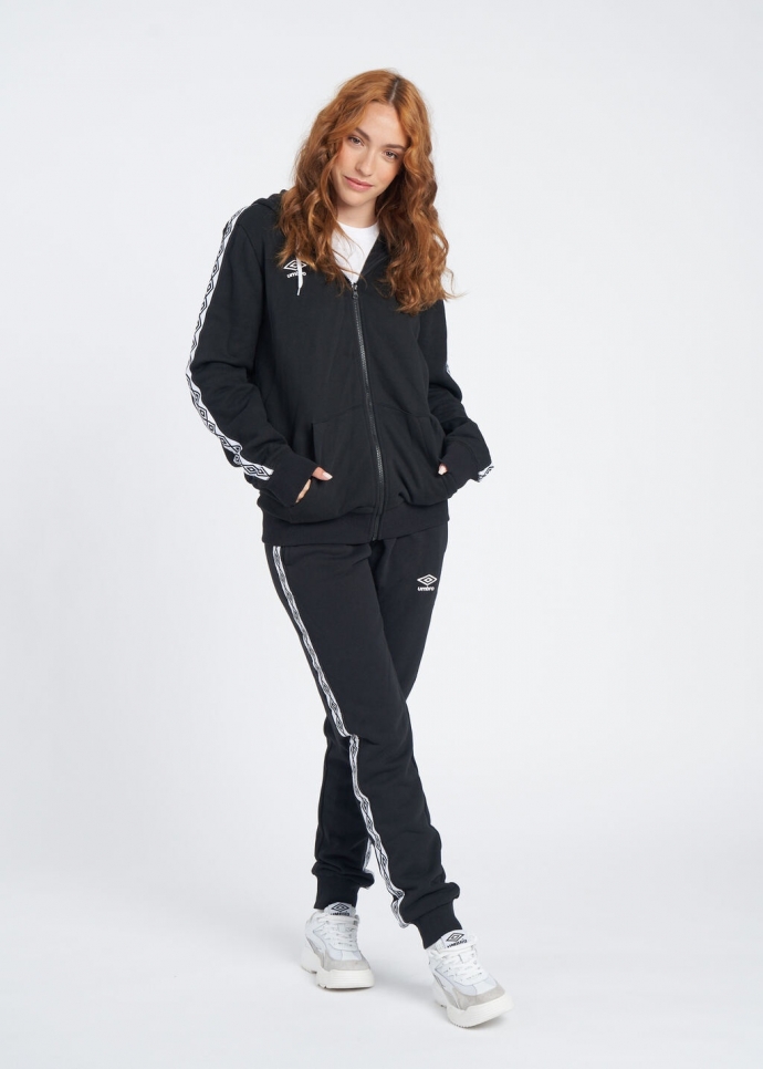 CALÇA JOGGER UMBRO FW TAPED PRETA