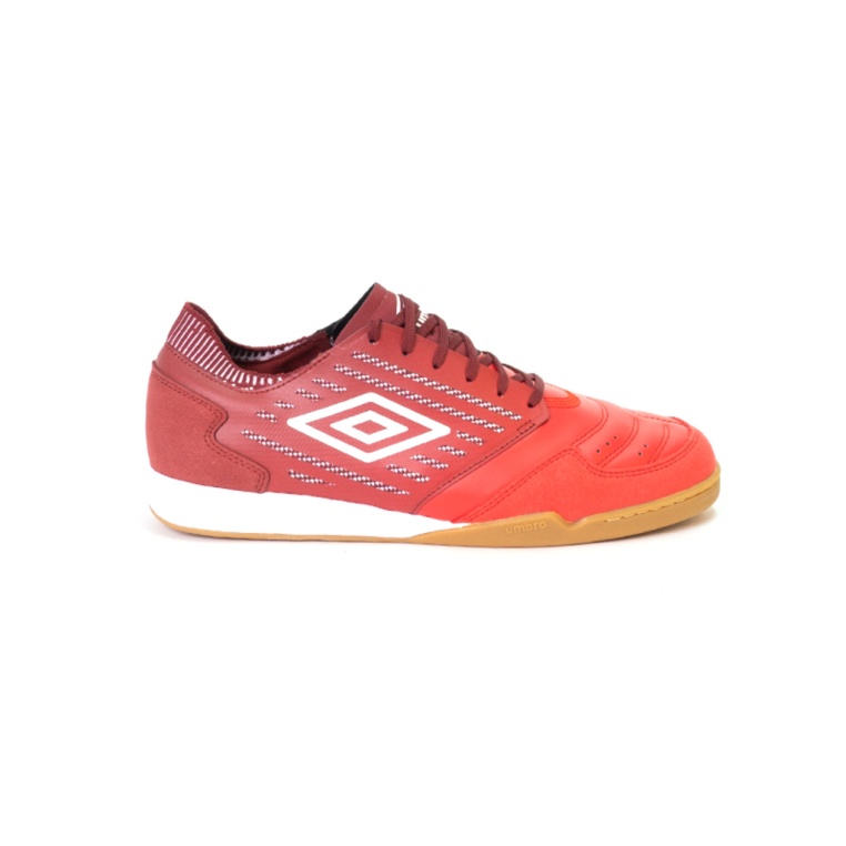 Umbro Chaleira II Pro Indoor Soccer Shoe Red / White