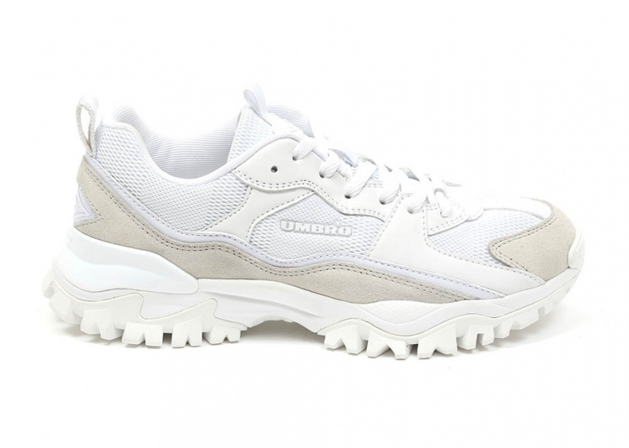 Sapato Umbro Buppy Branco/Branco/Cinza