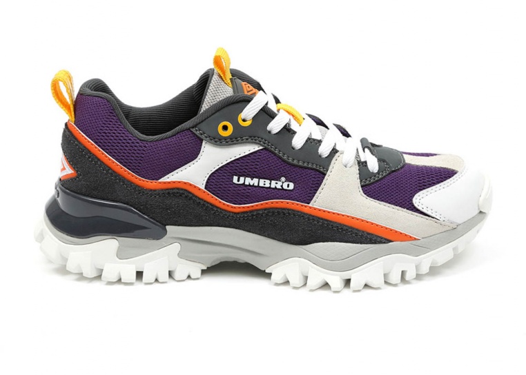 Umbro Bumpy Purple / Black / Orange Sneaker