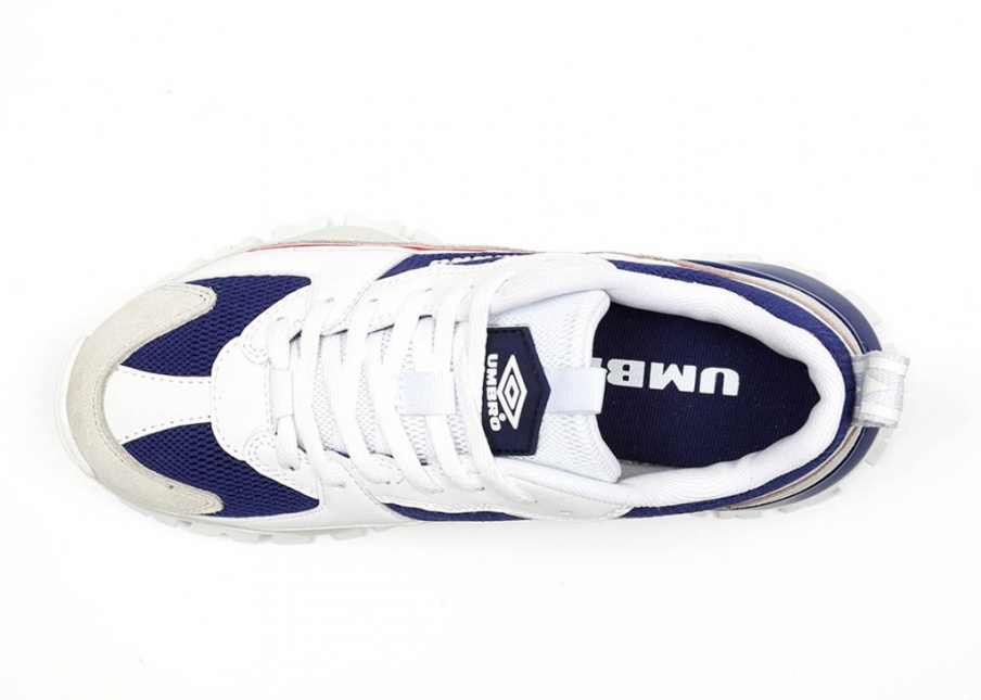 Umbro Bumpy White / Navy / Red Sneaker