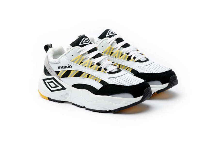 Zapatilla Umbro Neptune White / Black / Yellow