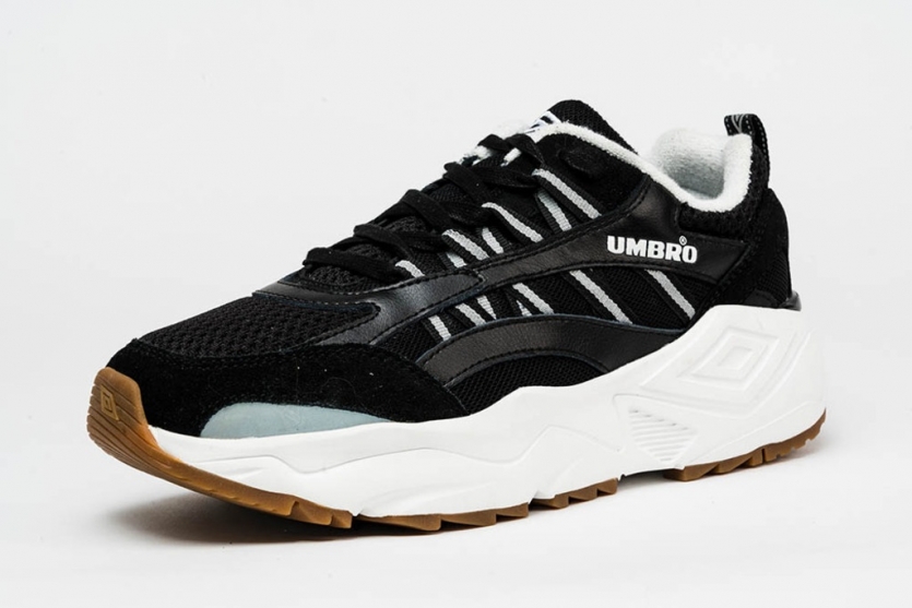 Umbro Neptune Black / Gray / White Sneaker 2