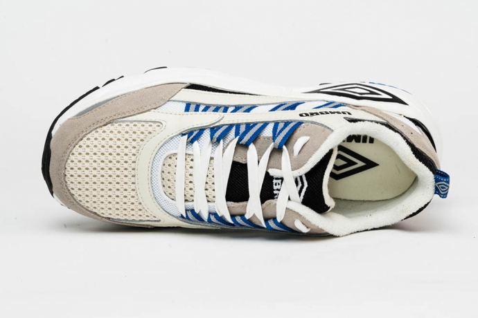 Sapato Umbro Neptune Branco/Azul/Cinza