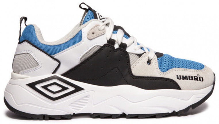 Umbro Run White / Blue / Black Sneaker