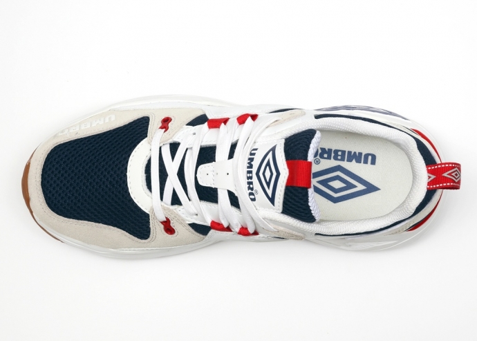 Umbro Run White / Navy / Red Sneaker