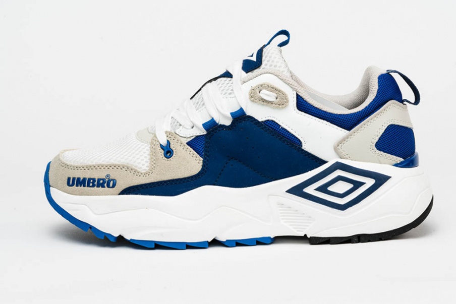 Umbro Run Blue / White / Gray Sneaker
