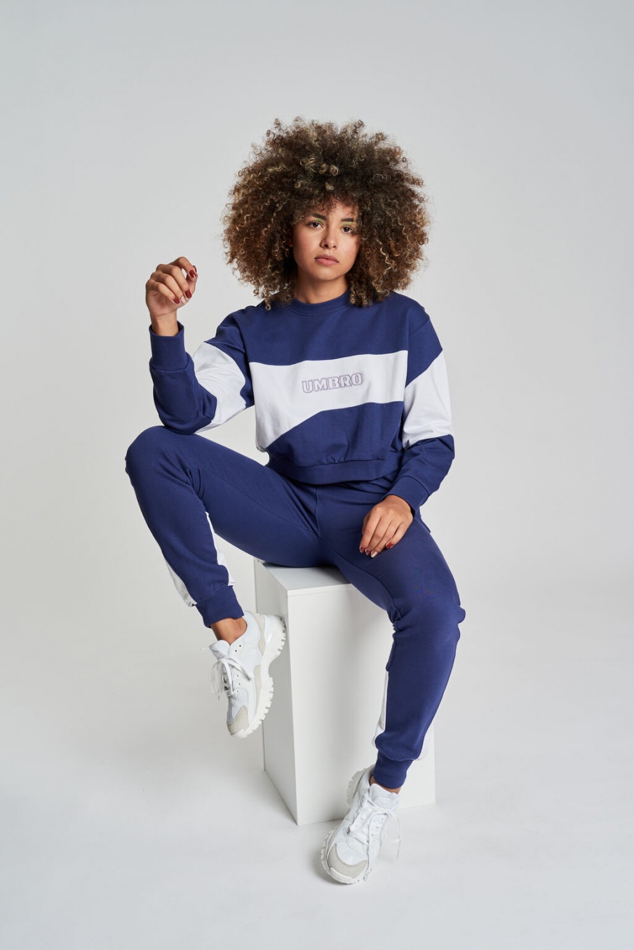 Umbro Alto Sweat Navy Sweatshirt