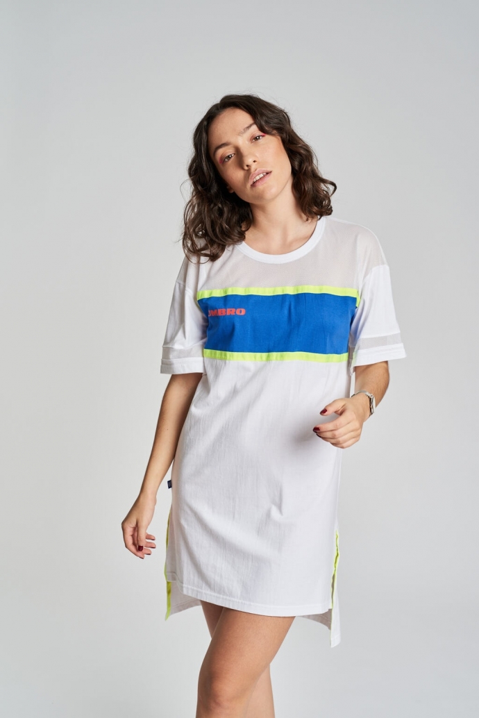 Vestido Umbro Alto White / Blue / Green