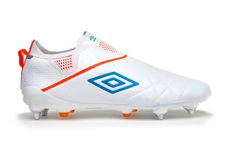 Umbro Medusae III Elite SG Weißer Fußballschuh