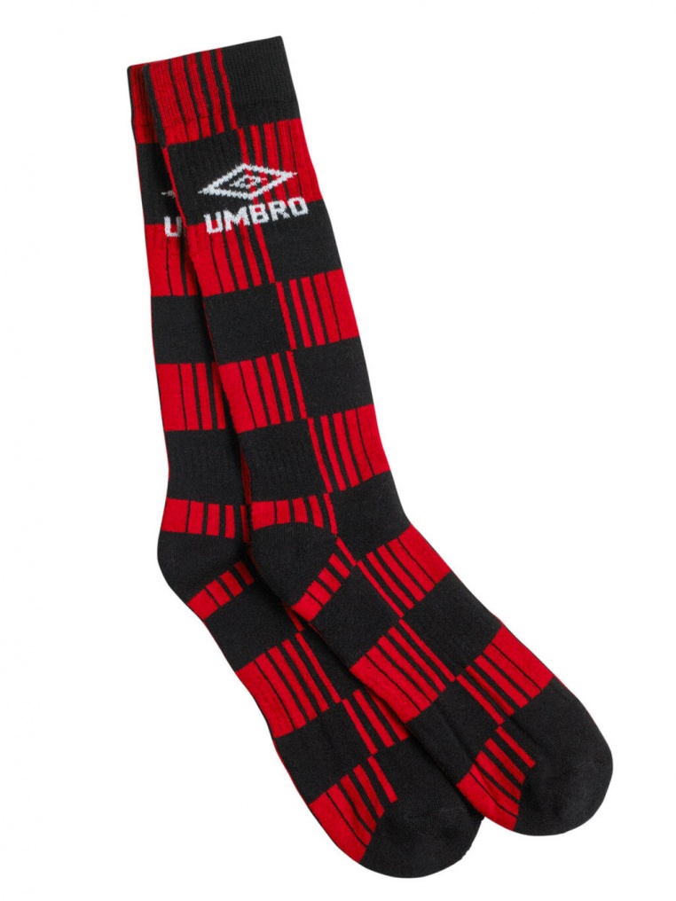 Umbro Flatliner Red / Black Socks