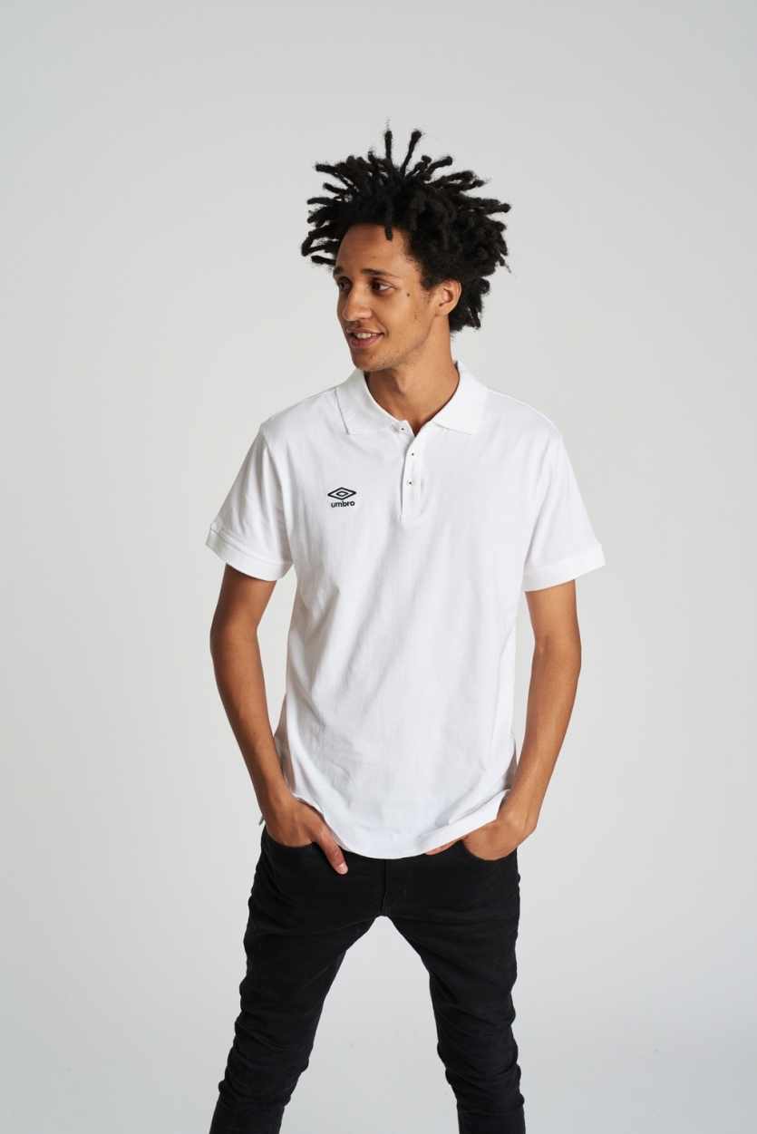 Umbro Essentials White Polo
