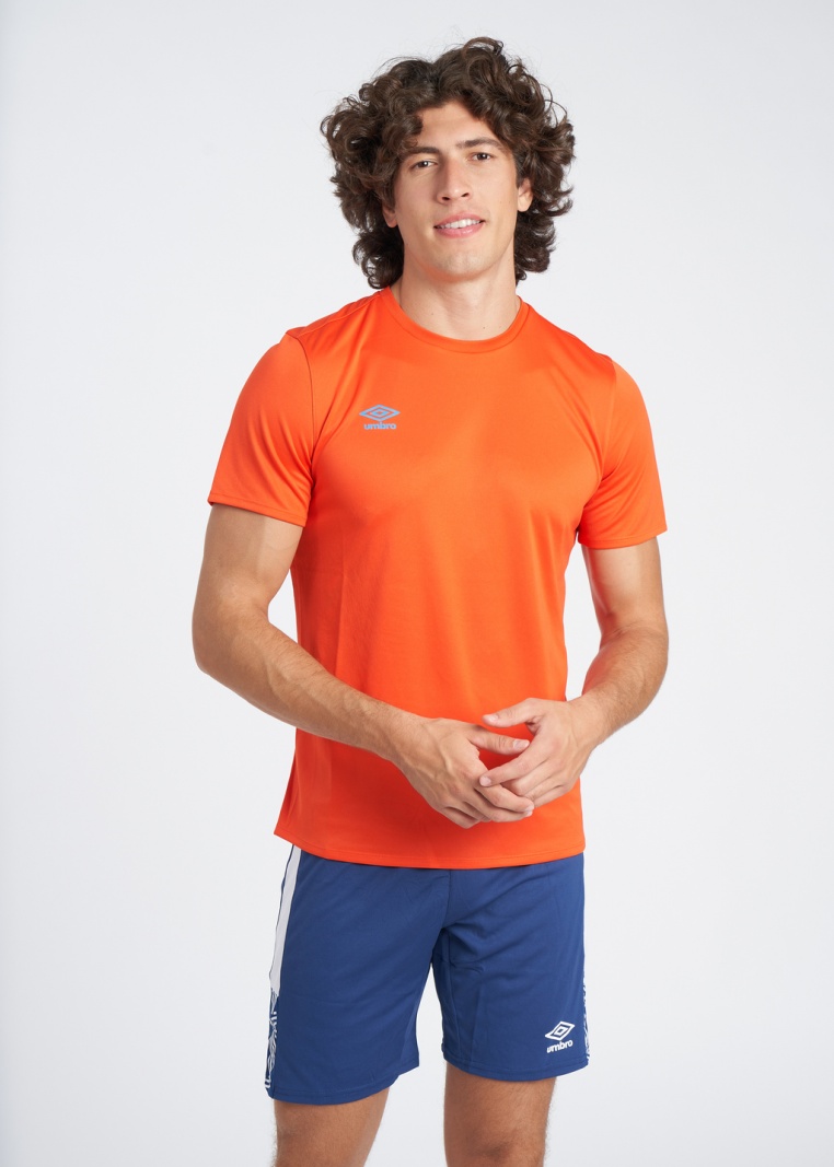 Camiseta Umbro Pro Silo Orange / Blue
