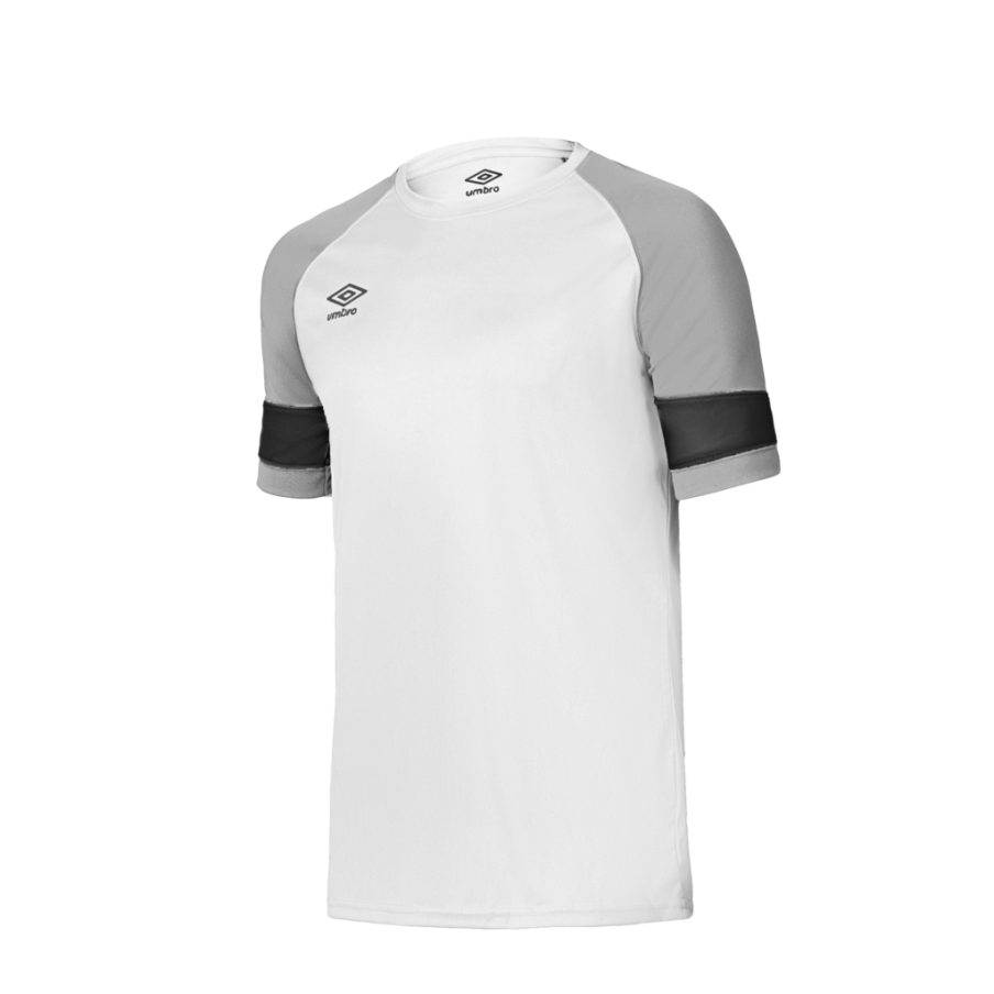 Camiseta Umbro Lukenga Branca/Cinza/Preta