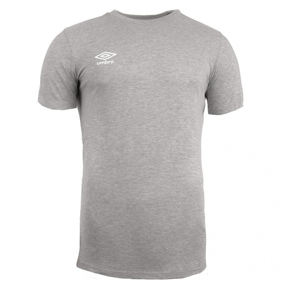 Umbro Wardrobe Small Logo T-shirt Gray / White