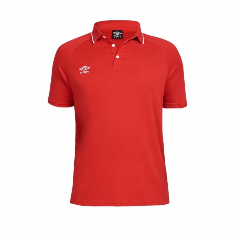 Polo Umbro Torch Junior Red