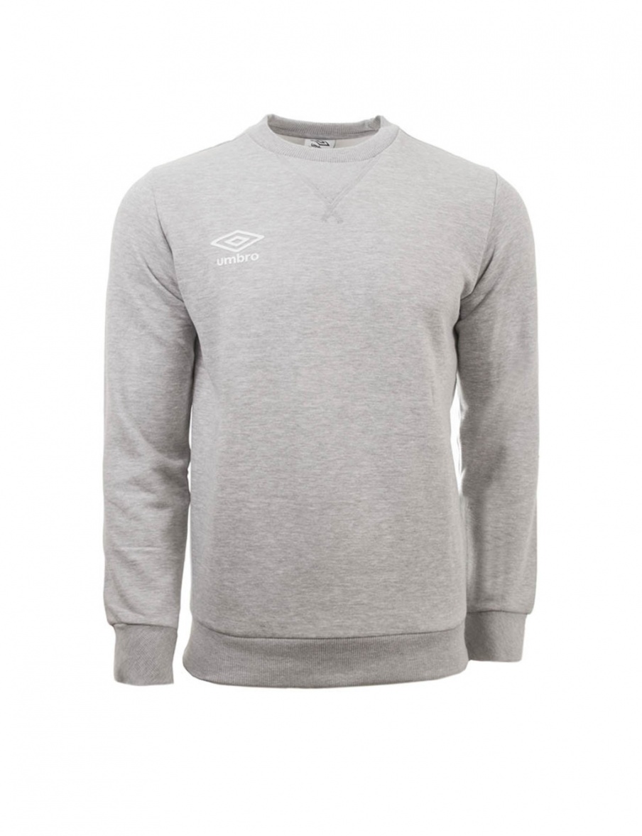 Umbro Fleece moletom júnior logo pequeno Cinza