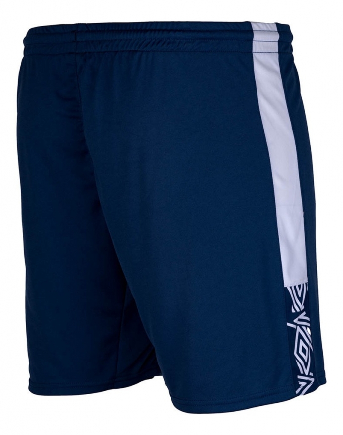 Curto Umbro Rosa Azul/Branco