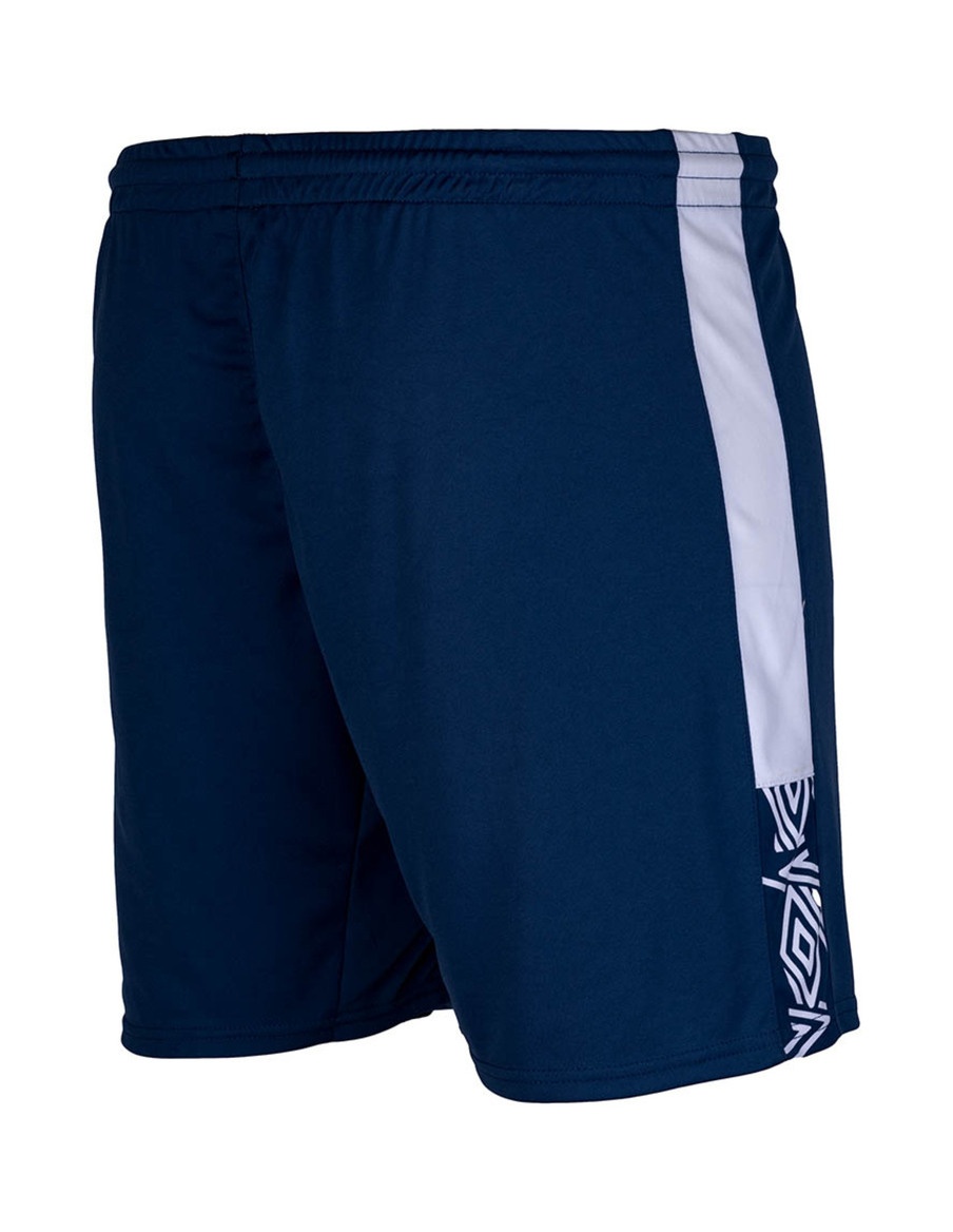 Curto Umbro Rosa Azul/Branco