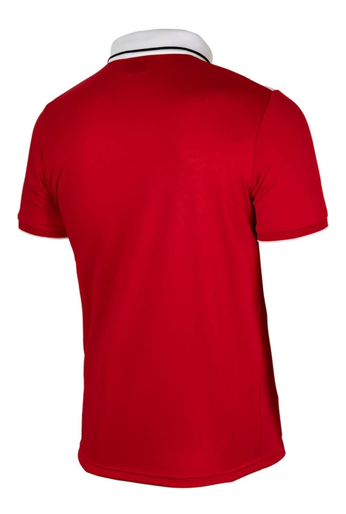 VICTORIA POLO RED / WHITE