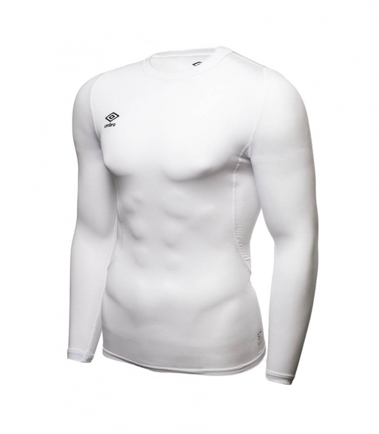 Umbro Langarm-Thermo-T-Shirt Core White