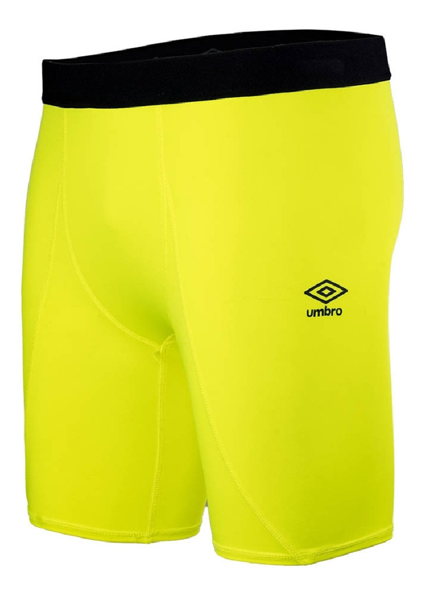 Shorts térmicos Umbro Poder amarelo