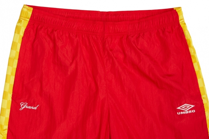 CALÇA UMBRO GRAND X VERMELHA/AMARELA