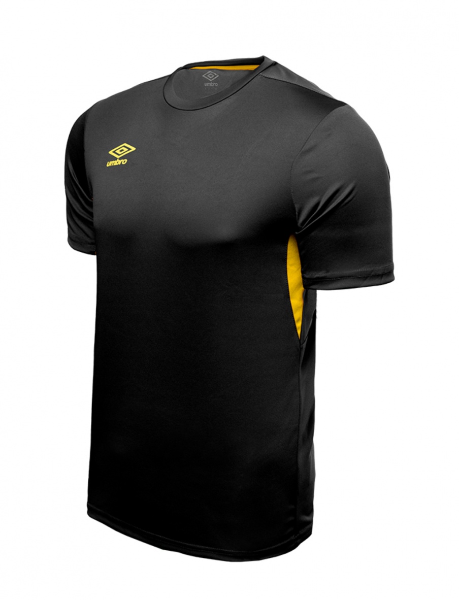 Camiseta Umbro Core Junior Black / Yellow