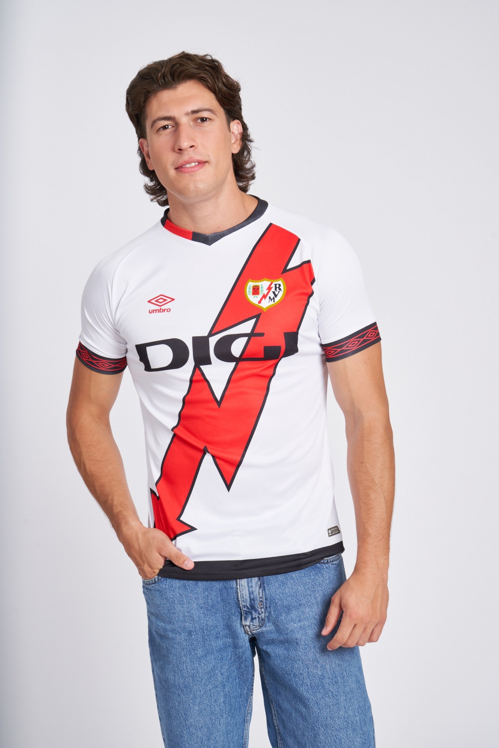 UMBRO RAYO VALLECANO HOME 22 JERSEY