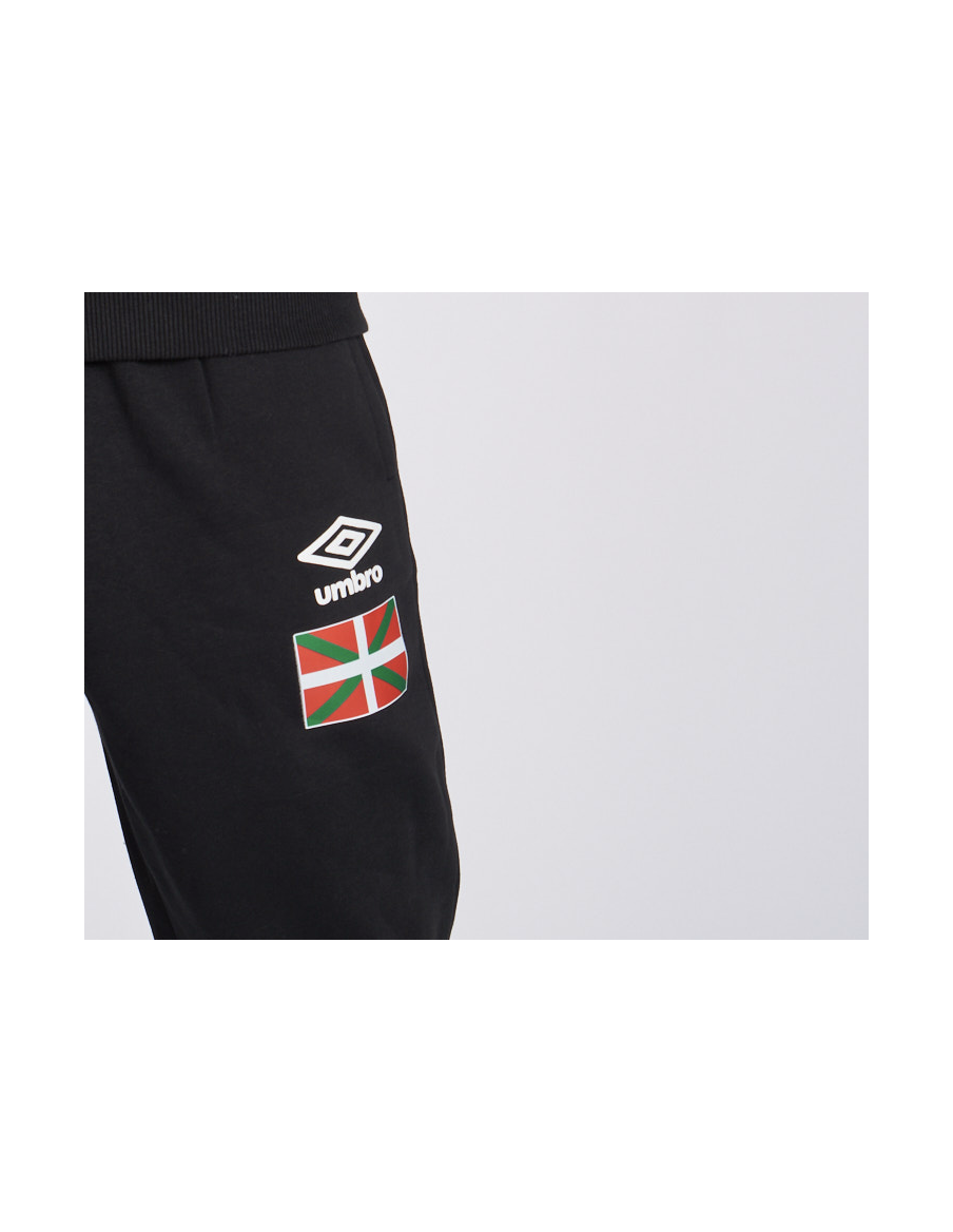 EUSKAL SELEKZIOA WALKING/22 FLEECE JOGGER BLACK ADULTO  
