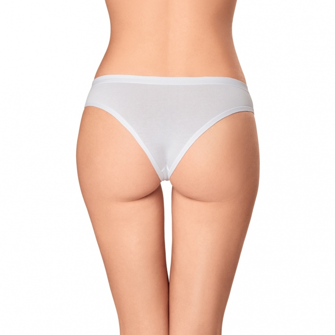 3 PACK WHITE PANTY WITH LOGO