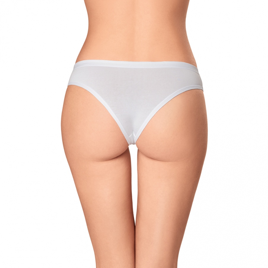 3 PACK WHITE PANTY WITH LOGO