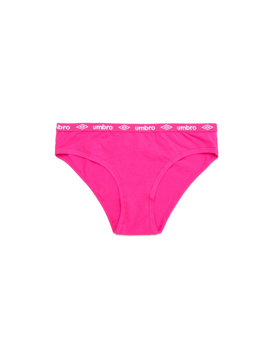 3 PACK FUCHSIA/WHITE PANTY WITH LOGO