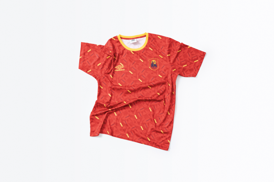 UMBRO ALL OVER PRINT JERSEY T-SHIRT - SPAIN