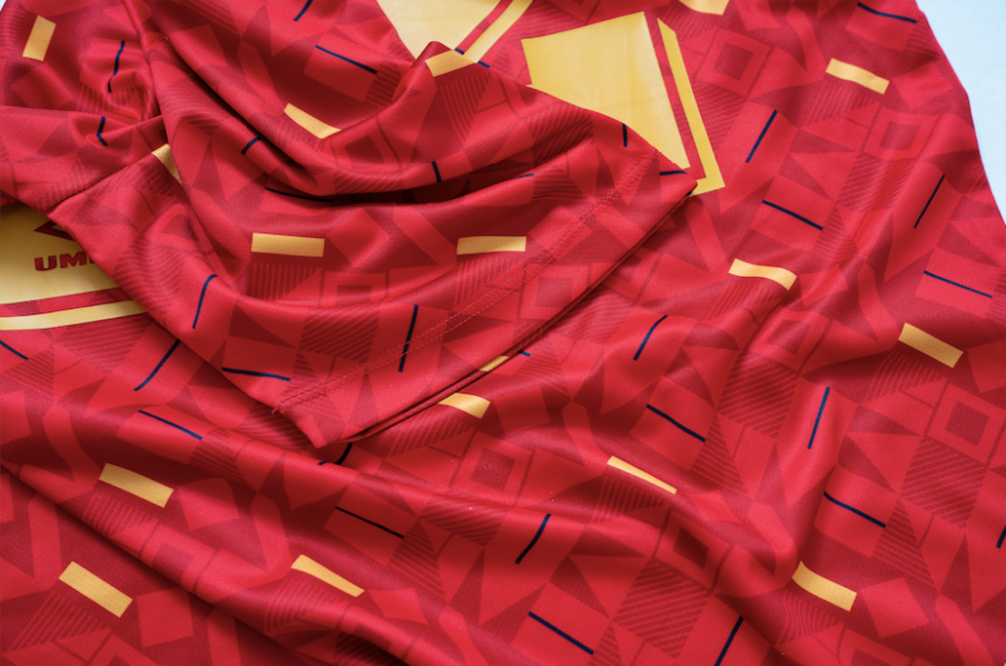 UMBRO ALL OVER PRINT JERSEY T-SHIRT - SPAIN
