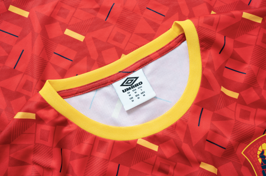 UMBRO ALL OVER PRINT JERSEY T-SHIRT - SPAIN
