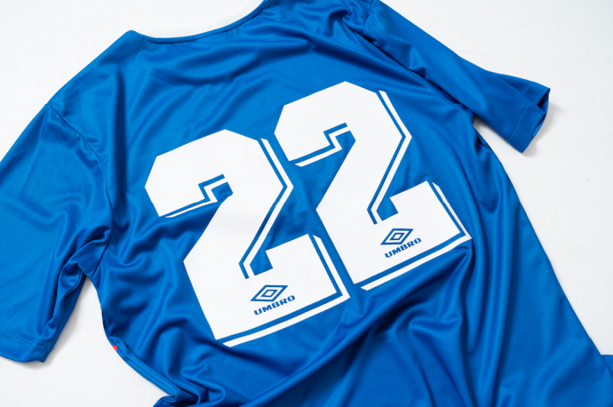 UMBRO CHEST PANEL JERSEY T-SHIRT -...