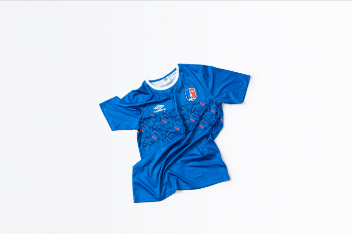 UMBRO CHEST PANEL JERSEY T-SHIRT -...