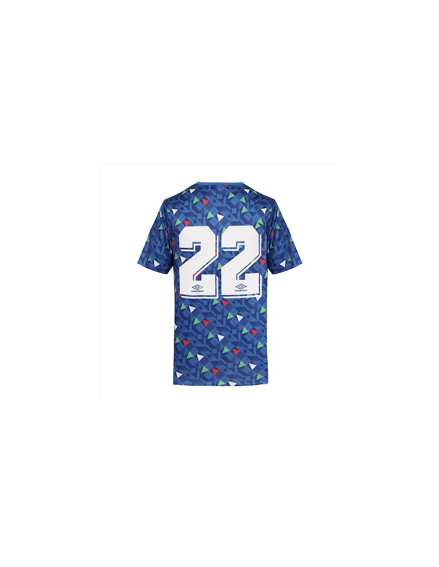 CAMISETA JERSEY COM ESTAMPA COMPLETA UMBRO - ITÁLIA