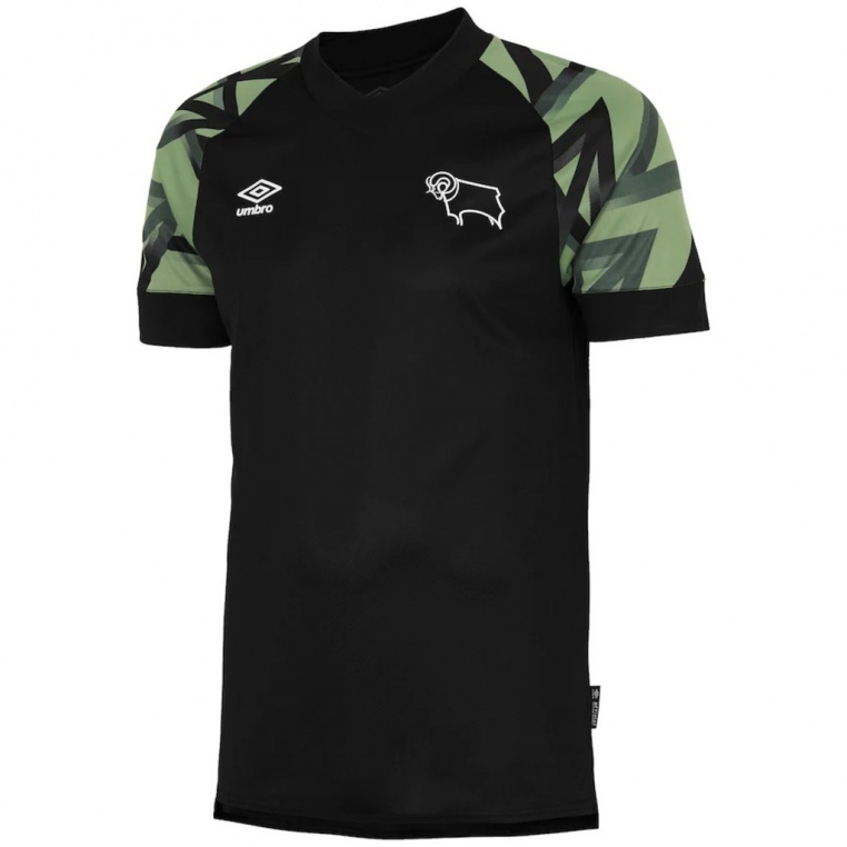 Umbro Derby County Away Jersey S/S T-Shirt