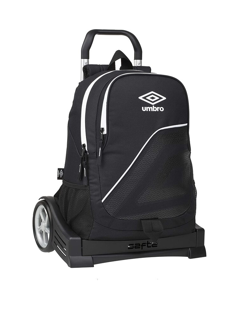 Official Umbro Ergonomic Back Backpack with Trolley