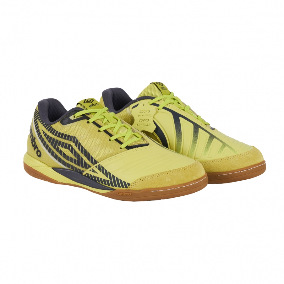 Umbro Sala BR Pro Shoes Limeade / Persicope / Black