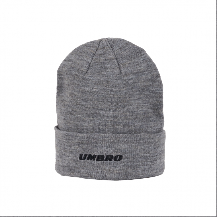 Gorro Umbro Logo Beanie Grey Marl
