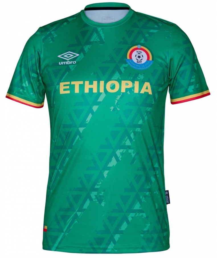Camiseta Umbro Ethiopia Home Replica SS Jersey 23