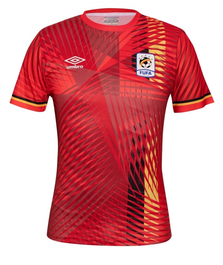 Camiseta Umbro Uganda Home Replica SS Jersey 23-25