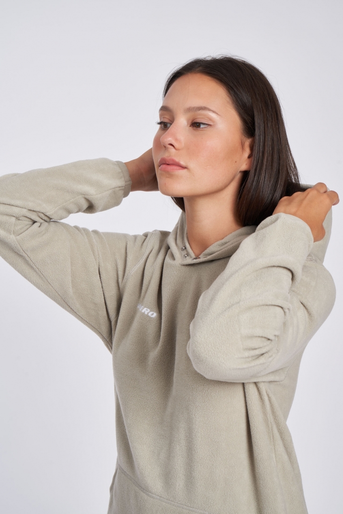UMBRO FLEECE HOODIE BEIGE FLEECE...