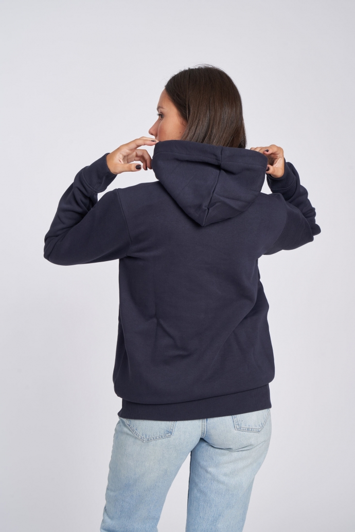 Umbro Wardrobe Hoodie Large Logo Navy...