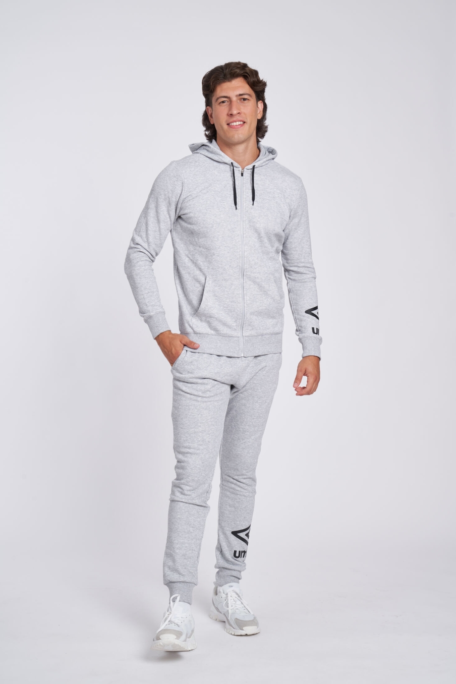 UMBRO FW TERRACE ZIP HOODIE GRAY JACKET